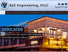 Tablet Screenshot of a2z-engineering.com